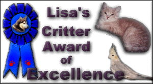 Lisa's award